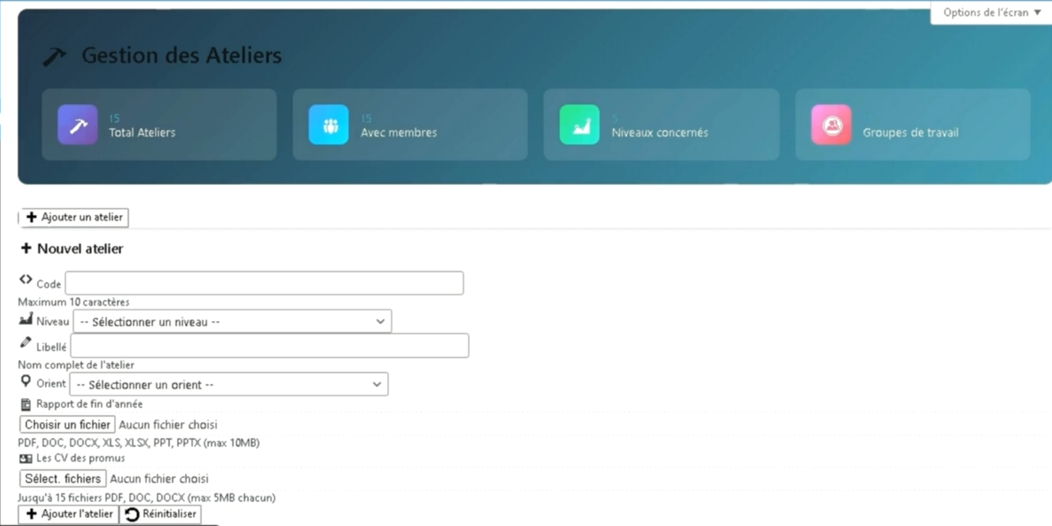 Décret, Inspecteur et Collège